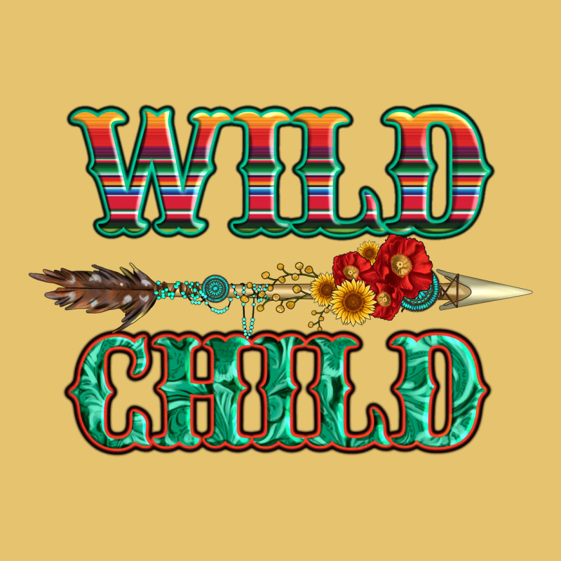 Wild Chıld Serape Sunflower And Gemstone With Arrow Premium Sweatshirt by Artiststas | Teevron
