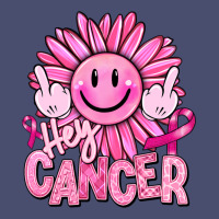 Hey Cancer Smiley Face Breast Cancer Vintage Tee | Teevron