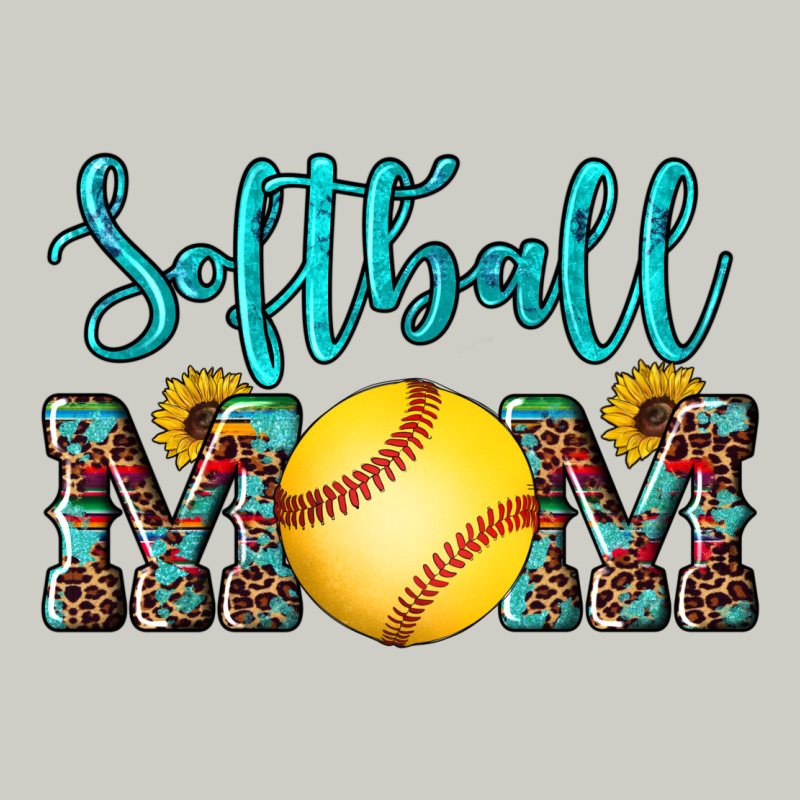 Western Leopard  Sunflowers Glitter Mom Softball Heavyweight Hoodie by Artiststas | Teevron