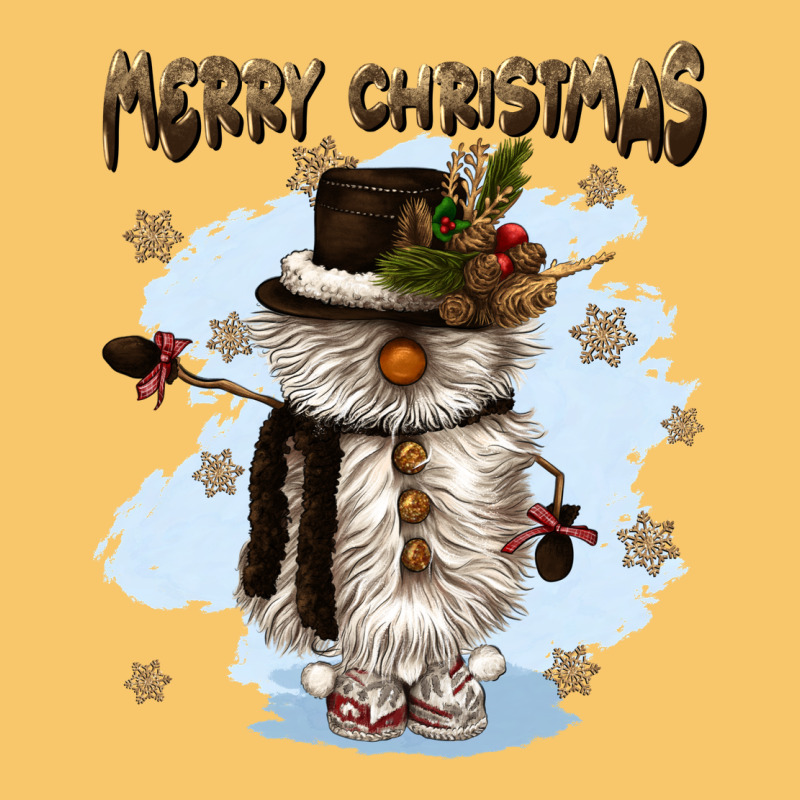 Merry Christmas Snowman Vintage Hoodie by CowGirlArtShop | Teevron