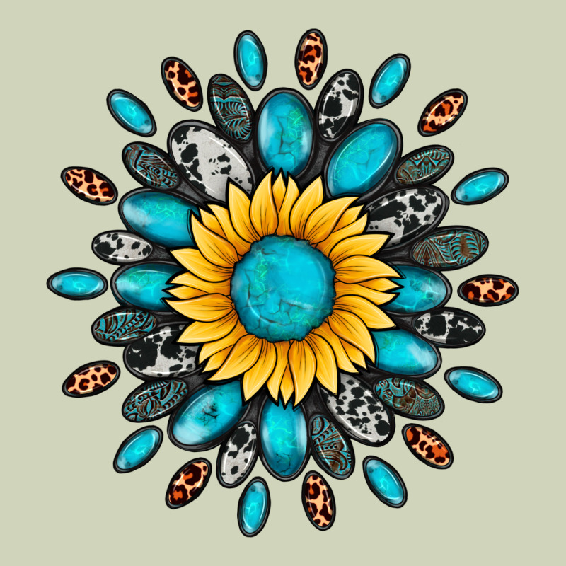 Gemstone Sunflower Heavyweight Hoodie by Artiststas | Teevron