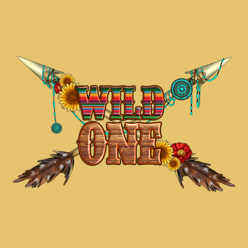 Wild One With Gemstone And Sunflower Premium Sweatshirt by Artiststas | Teevron