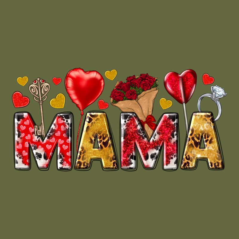 Valentine's Day Mama Mother's Day Long Sleeve Tee by HowdyJamesFarm | Teevron