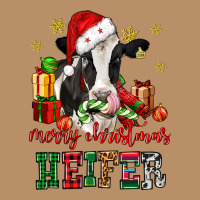 Merry Christmas Heifer Cow Vintage Hoodie | Teevron