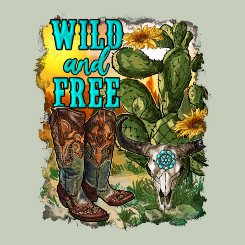 Wild And Free Cowgirl Boots Ladies Tee by RanaPortraitStore | Teevron