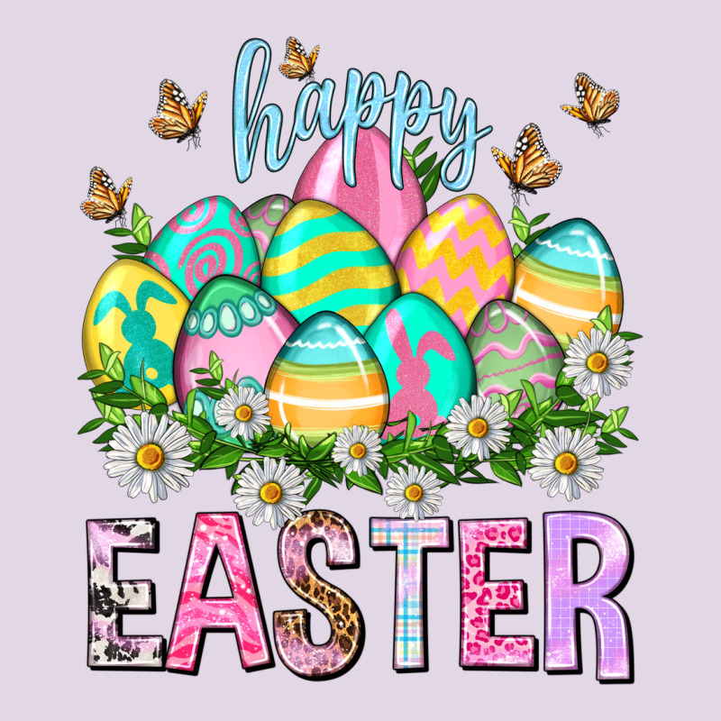 Happy Easter With Eggs Classic Tee by NancyCooperArtShop | Teevron