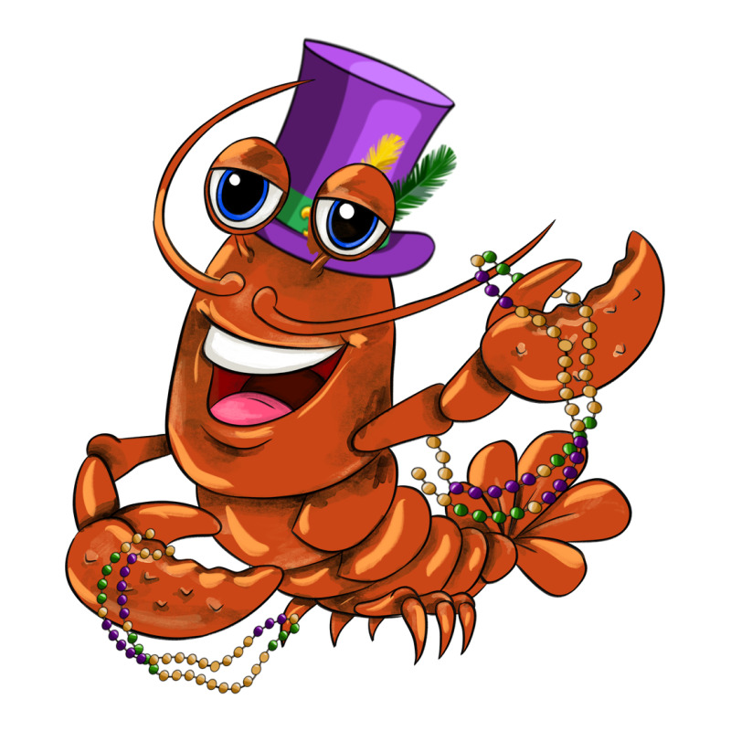 Mardi Gras Crawfish Urban Heavy Tee by CowGirlArtShop | Teevron
