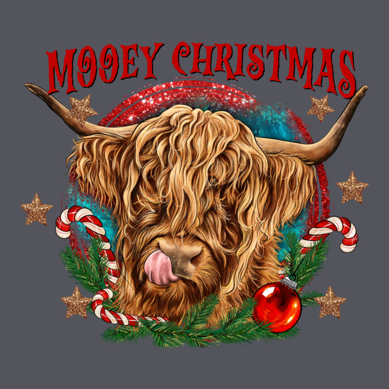 Mooey Christmas Vintage Hoodie by CowGirlArtShop | Teevron