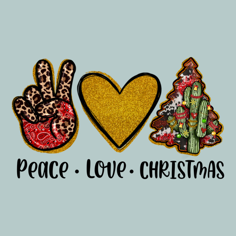 Peace Love Christmas Heavy Core Tee by JahusDesignShop | Teevron