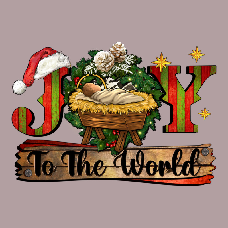 Joy To The World Vintage Hoodie by CowGirlArtShop | Teevron