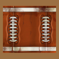 Distressed American Football Pattern Vintage Tee | Teevron