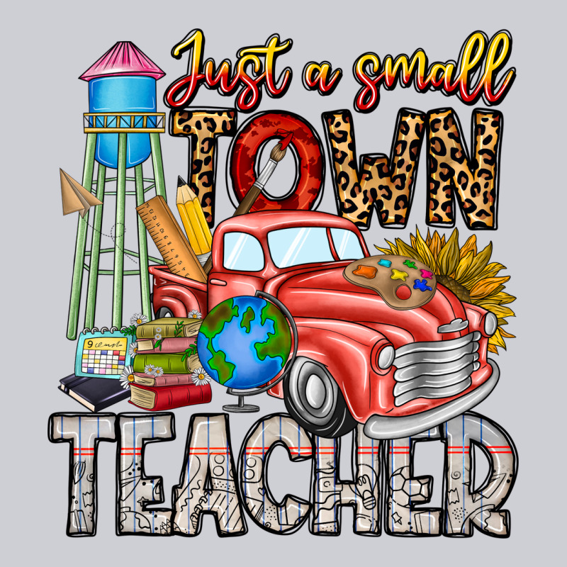 Just A Small Town Teacher Heavyweight Sweatshirt by CowhideDigitalArt | Teevron