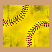 Distressed Softball Pattern Vintage Tee | Teevron