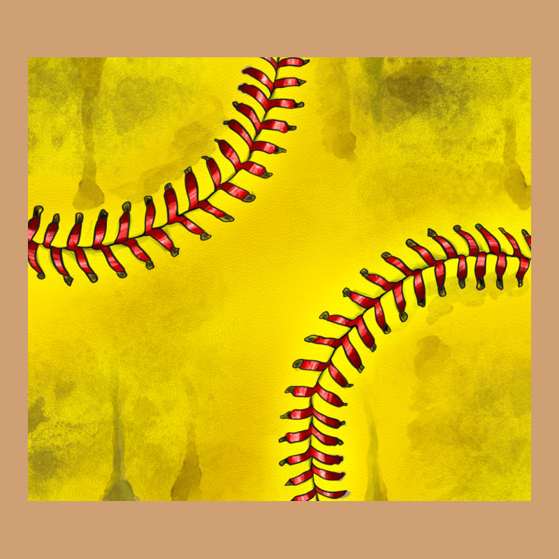Distressed Softball Pattern Vintage Tee by TumblerDesignByShophia | Teevron