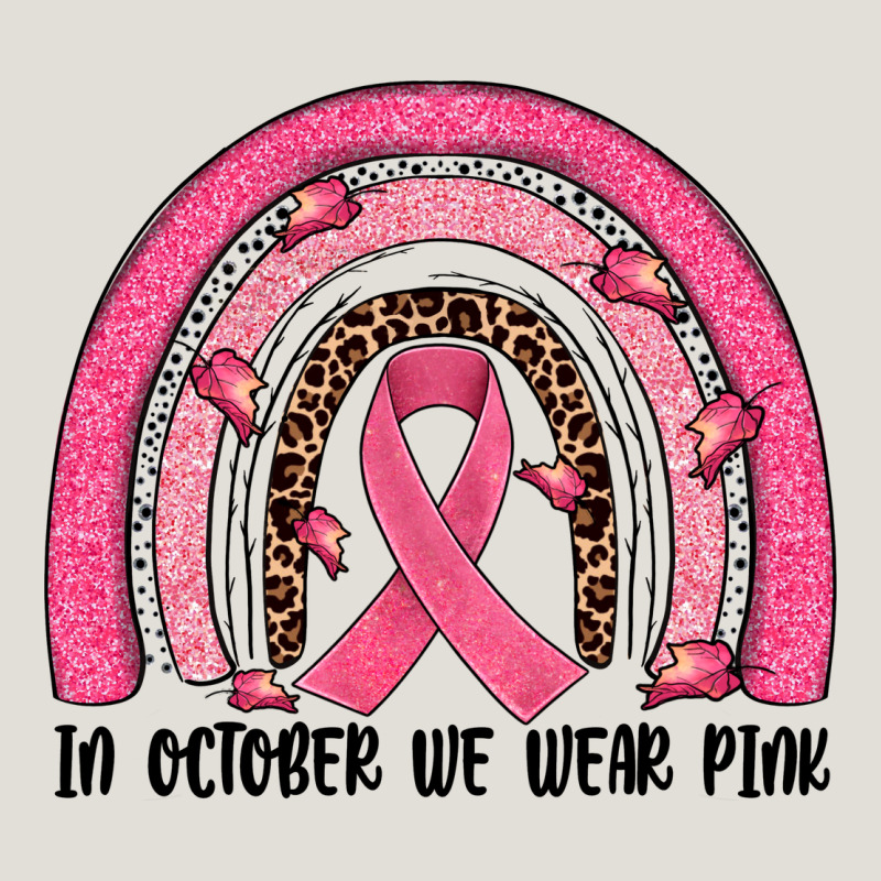 In October We Wear Pink Rainbow Heavy Core Tee by JahusDesignShop | Teevron