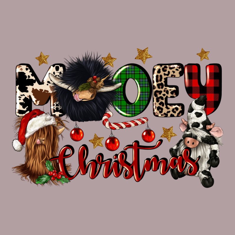 Mooey Christmas Vintage Hoodie by CowGirlArtShop | Teevron