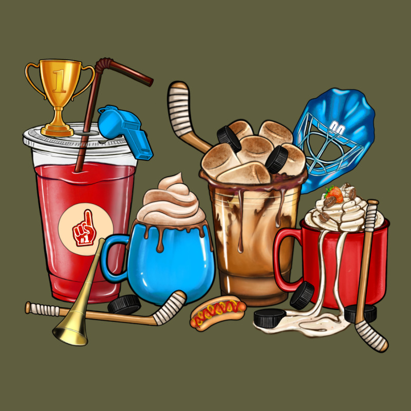 Hockey Coffee Cups Vintage Tee by HowdyJamesFarm | Teevron