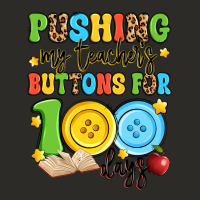 Pushing My Teacher's Buttons For 100 Days Heavy Core Tee | Teevron