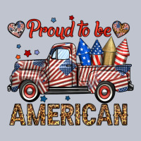 Proud To Be American Truck Premium Hoodie | Teevron