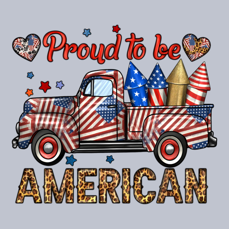 Proud To Be American Truck Premium Hoodie by BundleAndBundleShop | Teevron