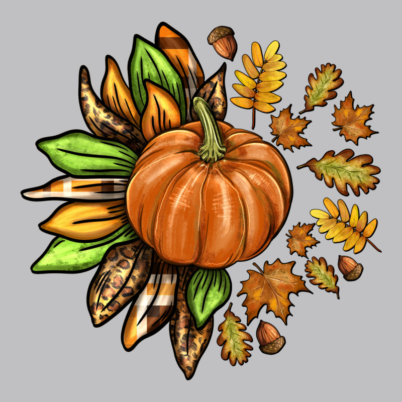 Fall Sunflower With Pumpkin Classic Tee by texasbilliewilder | Teevron