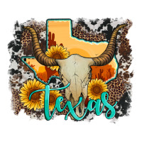 western texas  and cowhide with sunflower | Teevron