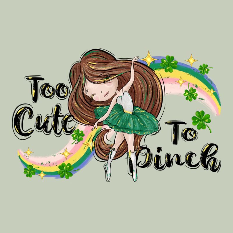 St. Patrick' Too Cute To Pinch Long Sleeve Tee by CowGirlArtShop | Teevron