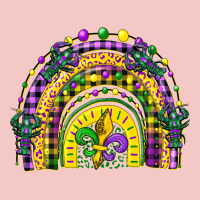 Mardi Gras Rainbow And Fleur De Lis Urban Heavy Tee | Teevron