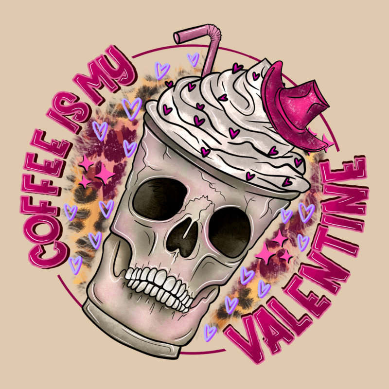 Coffee Is My Valentine Heavyweight Sweatshirt by CowhideDigitalArt | Teevron