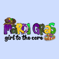 Mardi Gras Girl To The Core Urban Heavy Tee | Teevron