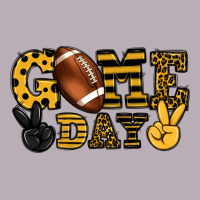 Game Day Yellow And Black Team Color Vintage Tee | Teevron