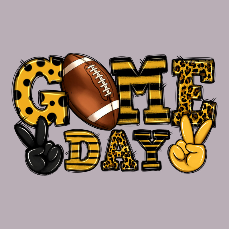 Game Day Yellow And Black Team Color Vintage Tee by HowdyJamesFarm | Teevron