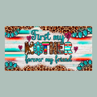 First My Mother Forever My Friend  License Plate Heavyweight Hoodie | Teevron