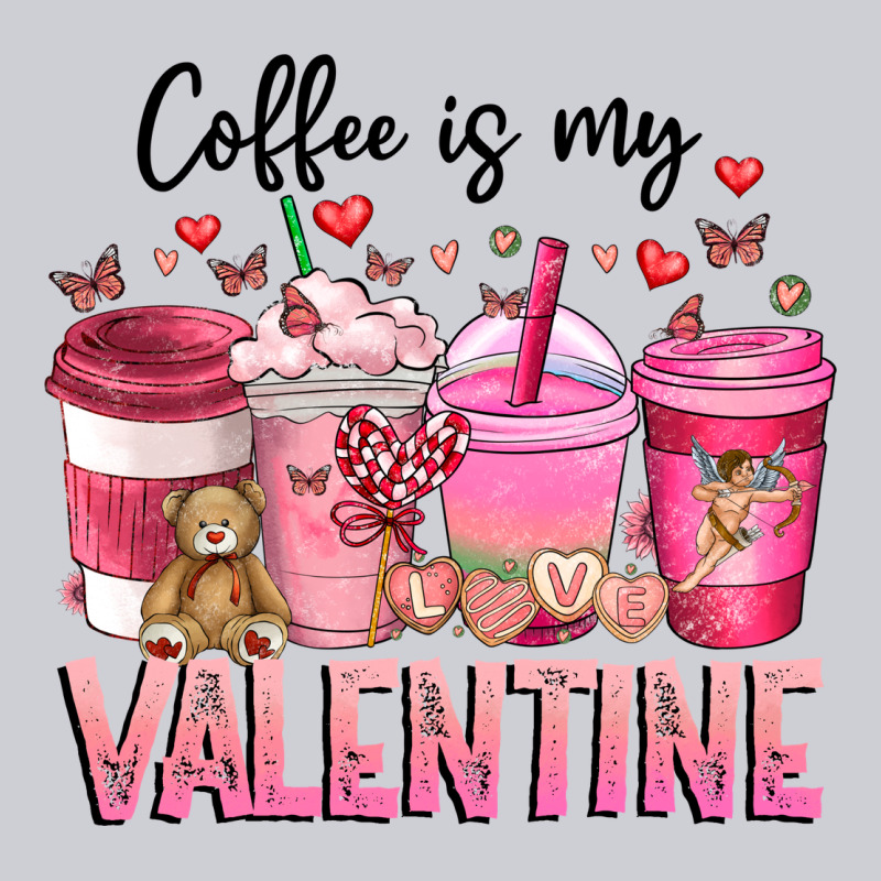 Coffee Is My Valentine Heavyweight Sweatshirt by CowhideDigitalArt | Teevron