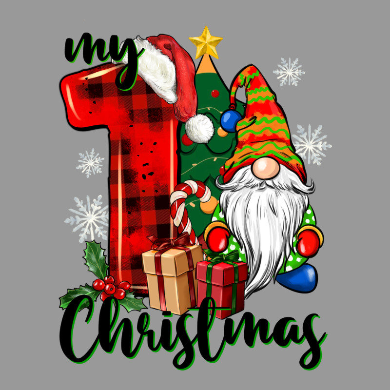 My First Christmas Gnome Vintage Hoodie by CowGirlArtShop | Teevron