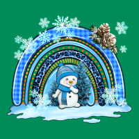Winter   Rainbow And Snowman Urban Hoodie | Teevron