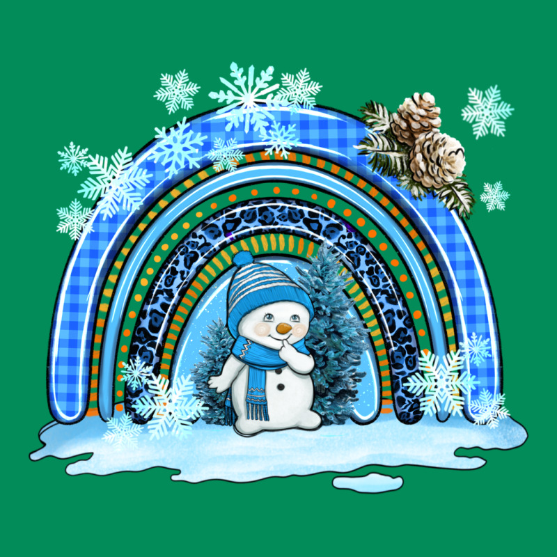 Winter   Rainbow And Snowman Urban Hoodie by AdoDesignShop | Teevron