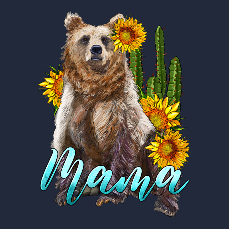 Mama Bear With Sunflowers And Cactus Premium Sweatshirt by Artiststas | Teevron