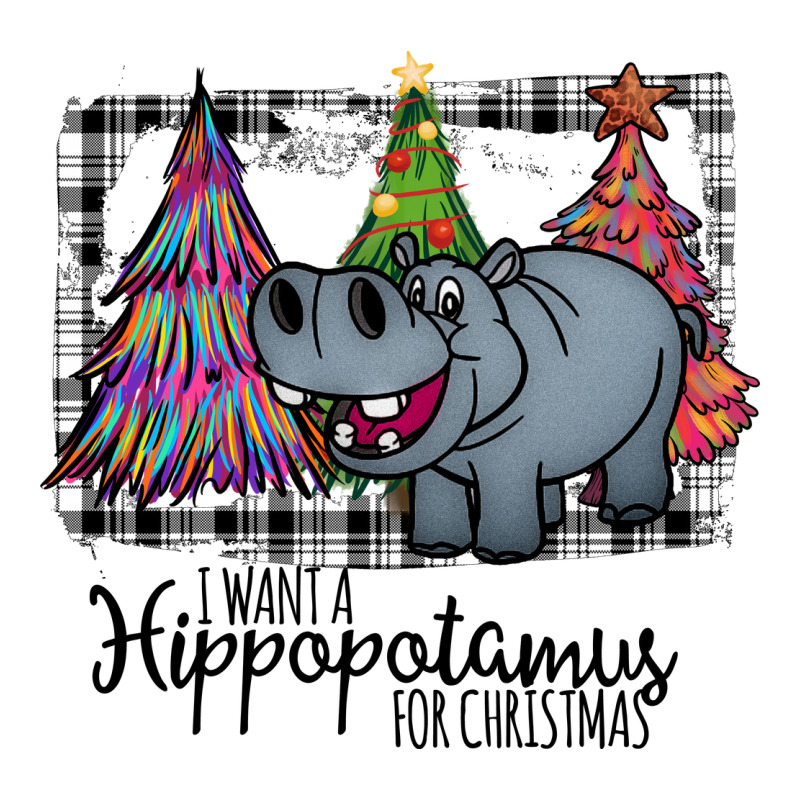 I Want Hippopotamus For Christmas Premium Tee by Bettercallsaul | Teevron