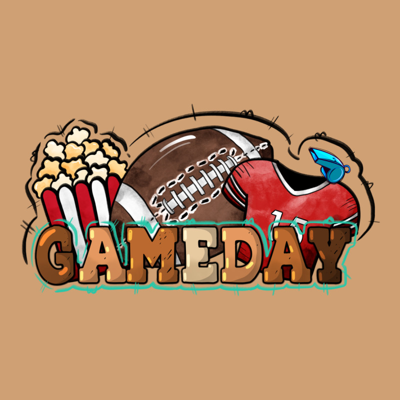 Game Day Football Popcorn Vintage Tee by HowdyJamesFarm | Teevron
