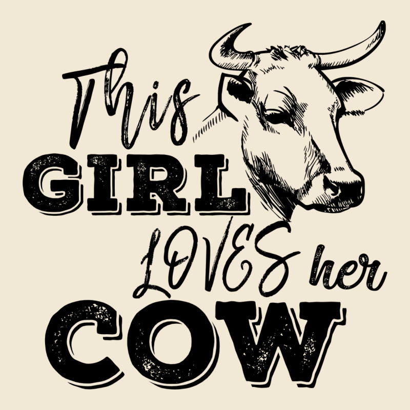 This Girl Loves Her Cow Ladies Tee by Bettercallsaul | Teevron