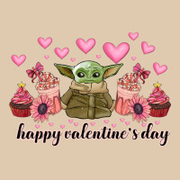 Happy Valentines Day Yoda Heavyweight Sweatshirt | Teevron