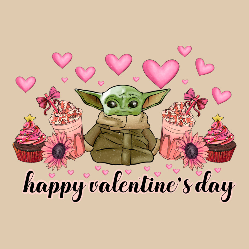 Happy Valentines Day Yoda Heavyweight Sweatshirt by CowhideDigitalArt | Teevron