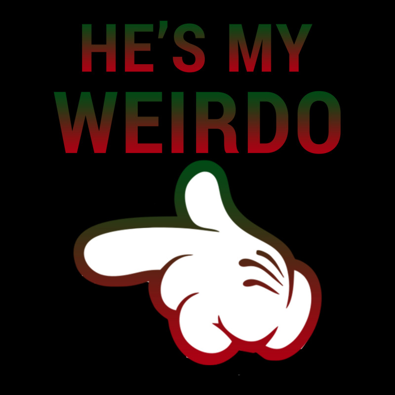 He's My Weirdo Galaxy Ladies Tee by Bettercallsaul | Teevron