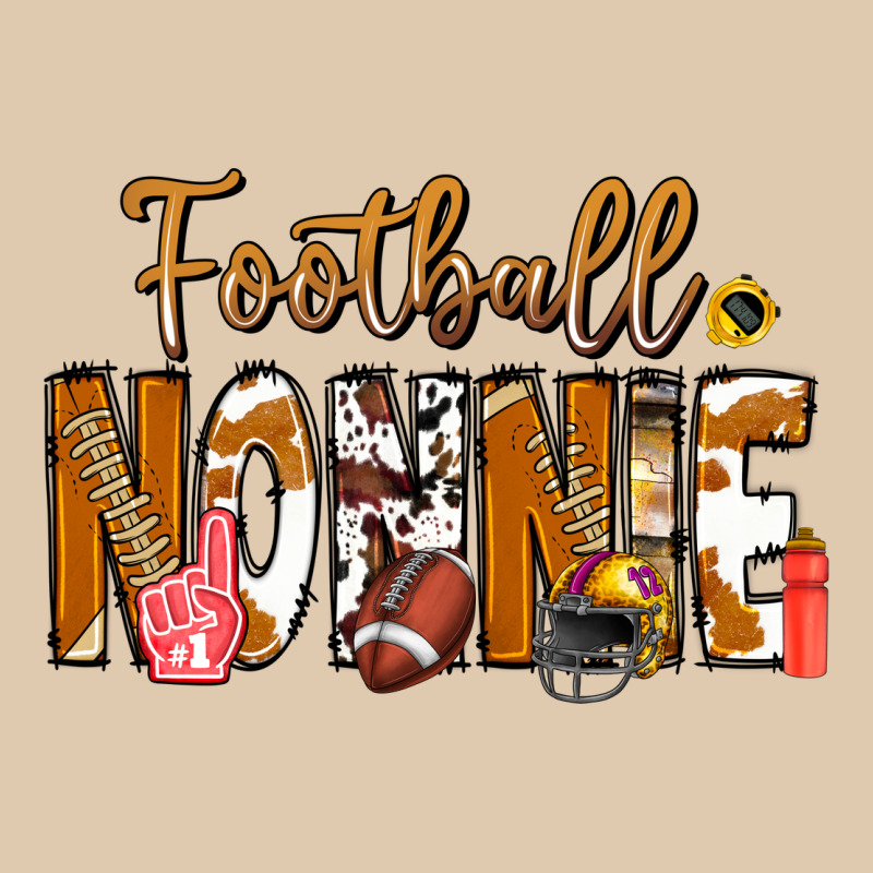 Football Nonnie Heavyweight Sweatshirt by CowhideDigitalArt | Teevron