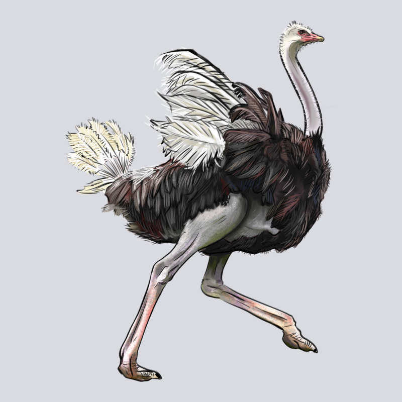 Ostrich Zipper Hoodie by LillyAllenDesigns | Teevron