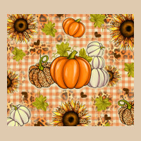 Fall Pumpkins And Sunflowers With Leopard Classic Tee | Teevron