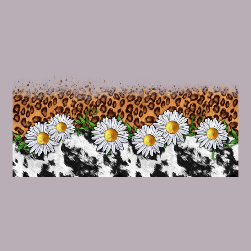 Cowhide Leopard Daisies Vintage Tee by TumblerDesignByShophia | Teevron