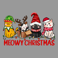 Meowy Christmas Vintage Hoodie | Teevron