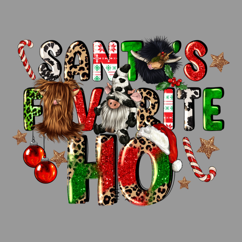 Santas Favorite Ho Vintage Hoodie by CowGirlArtShop | Teevron